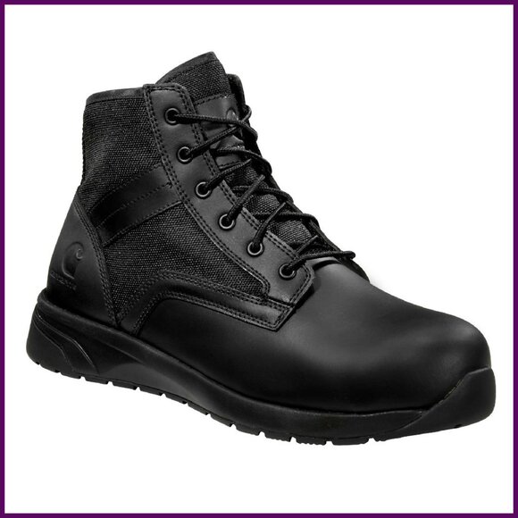 Men's 5-Inch Soft Toe Sneaker Boots Size 10W Work Ready